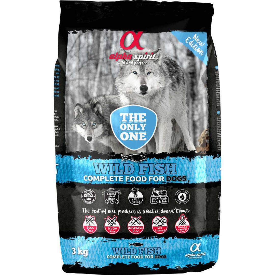 Alpha Spirit THE ONLY ONE hundefoder med fisk