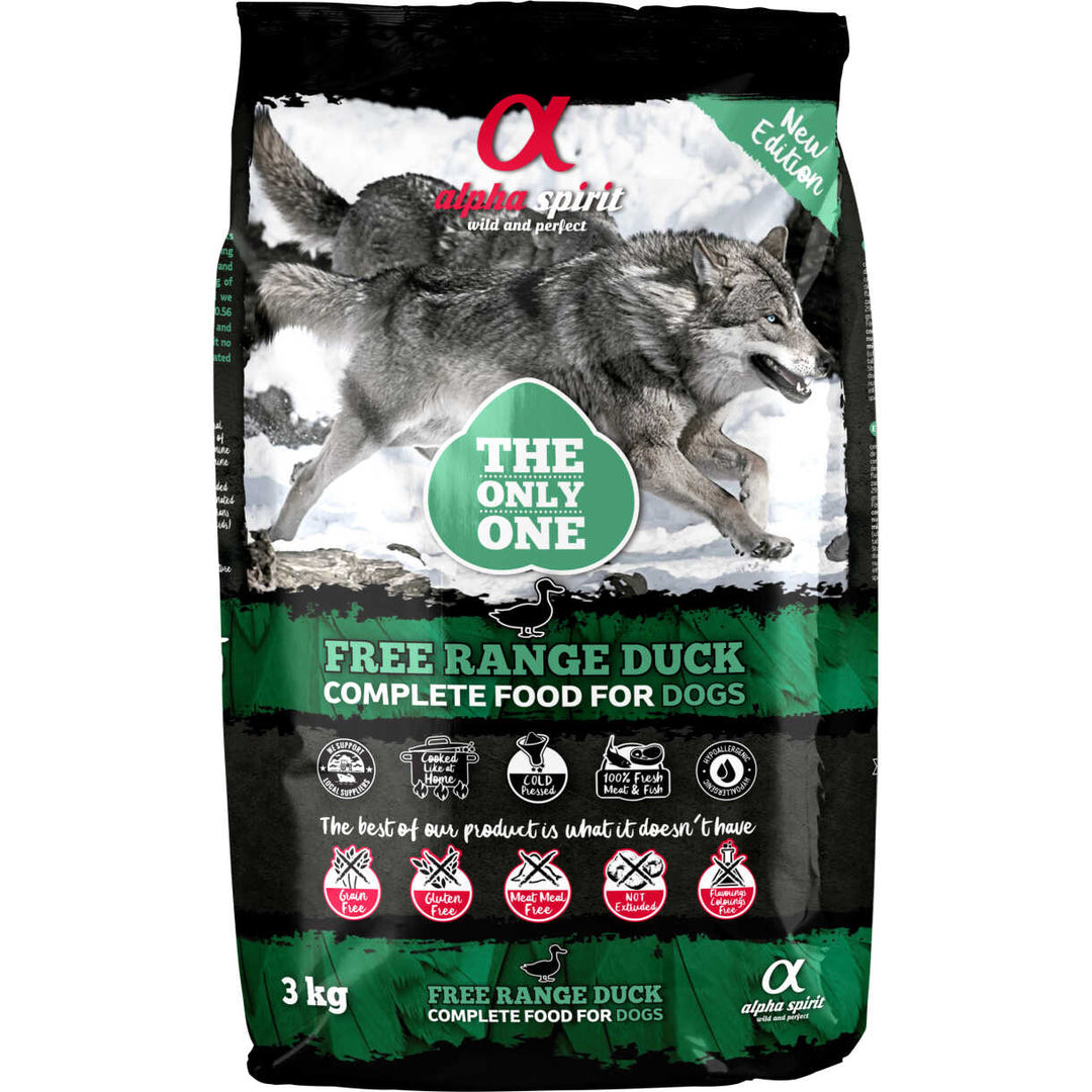 Alpha Spirit THE ONLY ONE hundefoder med and