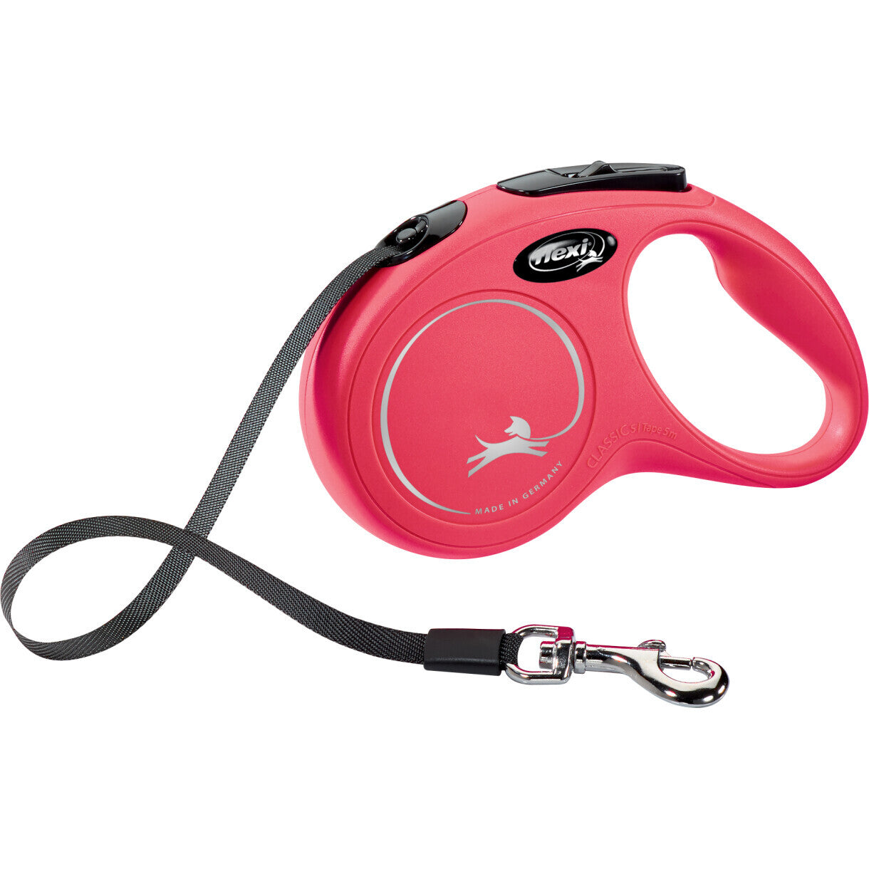 Flexline NEW CLASSIC rulleline på BÅND til hunde