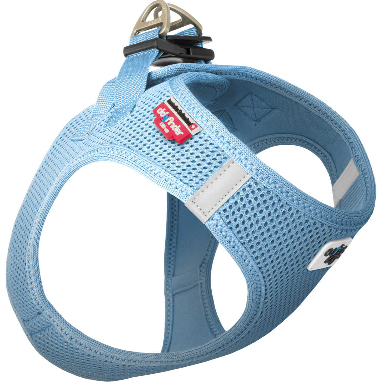 Curli vest hundesele Air-Mesh til små hunde