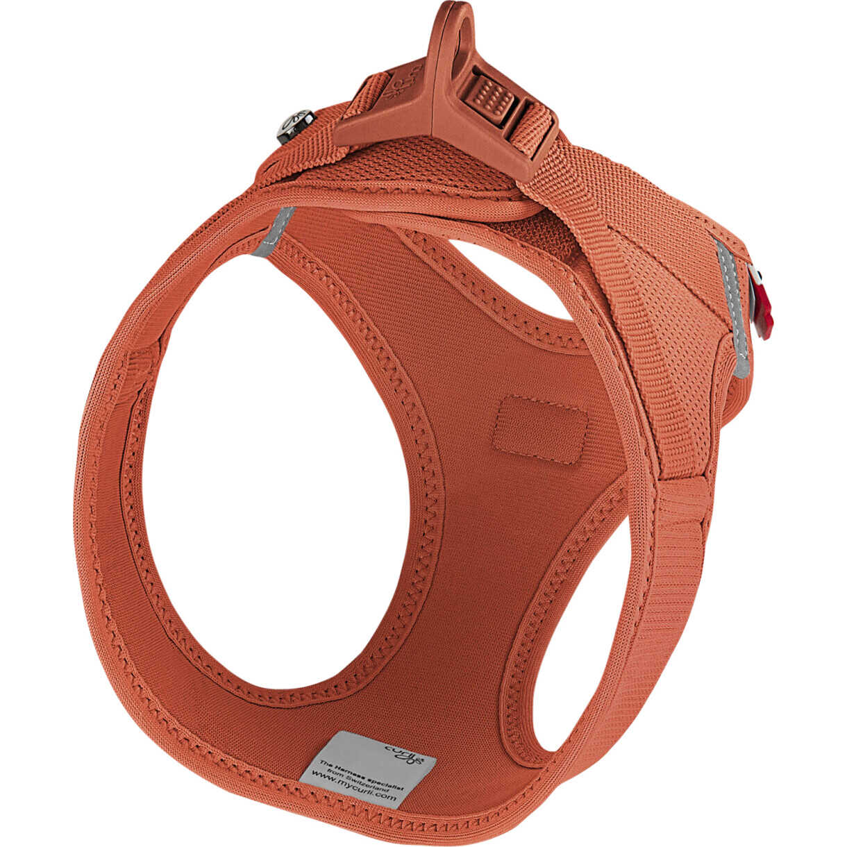 Curli Vest hundesele Clasp Air-Mesh - til mindre hunde mellem 1,5 og 18 kg - Orange