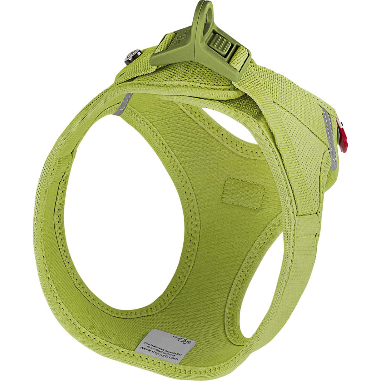 Curli Vest hundesele Clasp Air-Mesh - til mindre hunde mellem 1,5 og 18 kg - Lime