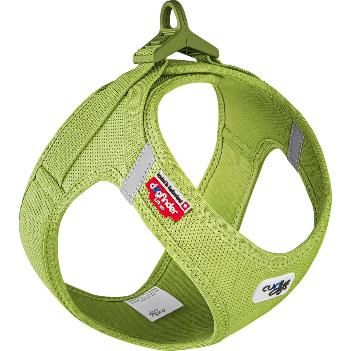 Curli Vest hundesele Clasp Air-Mesh - til mindre hunde mellem 1,5 og 18 kg - Lime