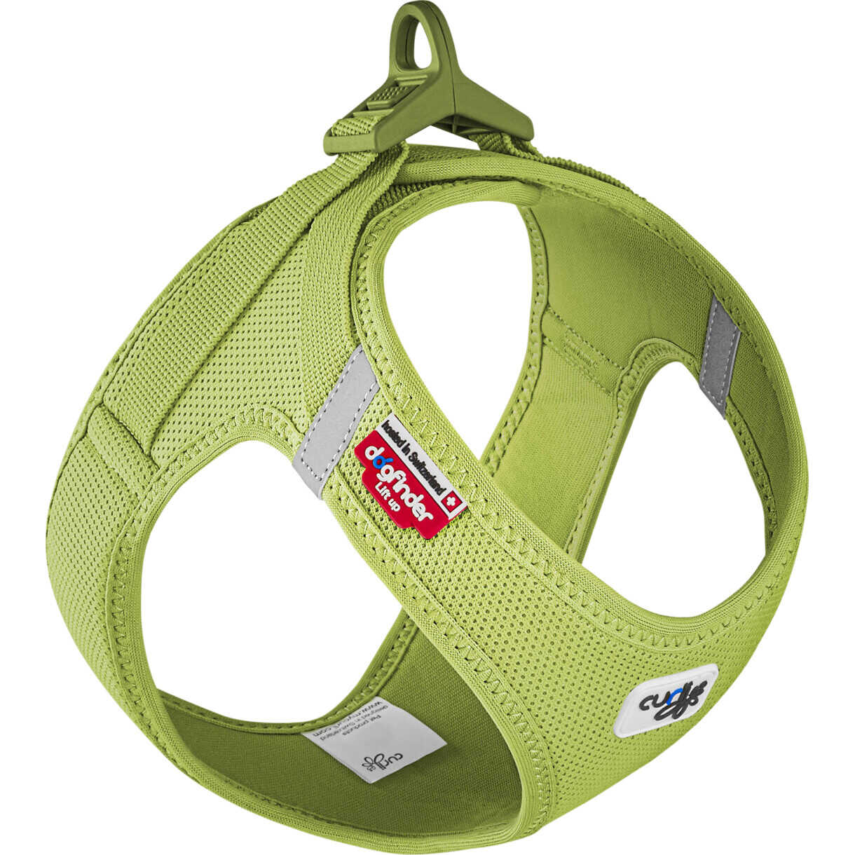 Curli Vest hundesele Clasp Air-Mesh - til mindre hunde mellem 1,5 og 18 kg - Lime