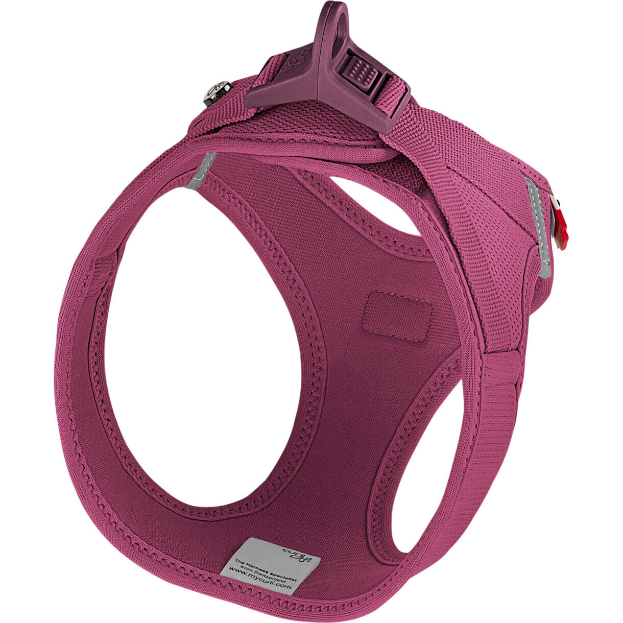 Curli Vest hundesele Clasp Air-Mesh - til mindre hunde mellem 1,5 og 18 kg - Ruby