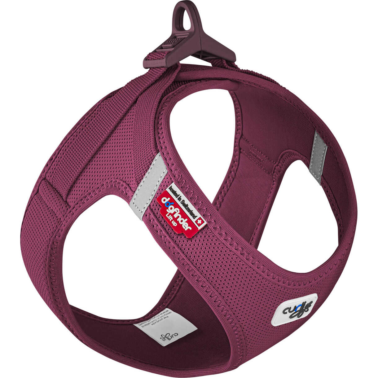 Curli Vest hundesele Clasp Air-Mesh - til mindre hunde mellem 1,5 og 18 kg - Ruby