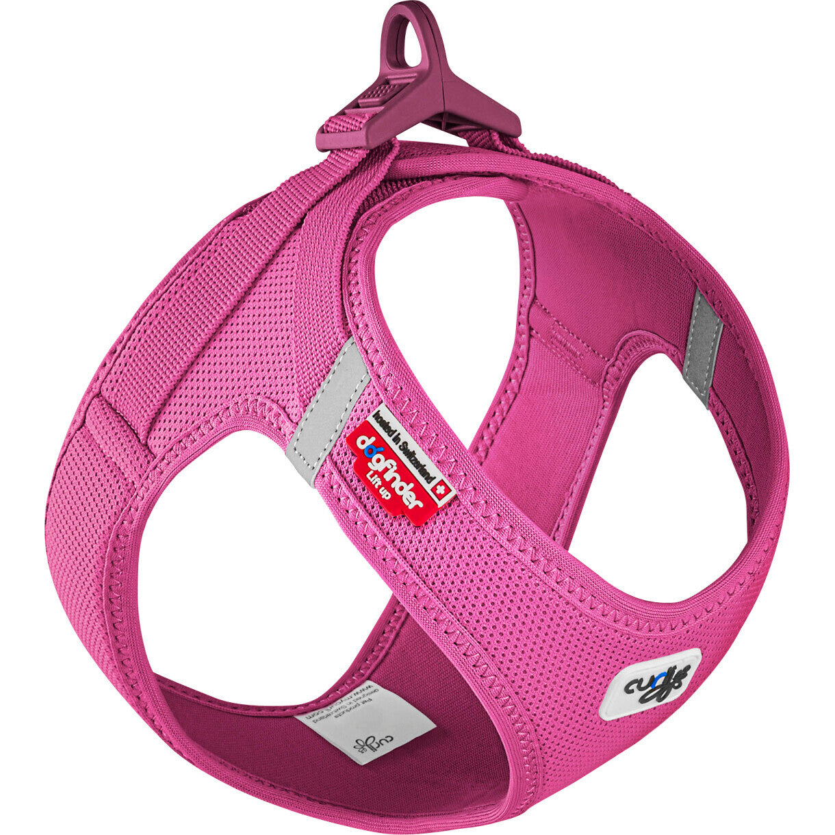 Curli Vest hundesele Clasp Air-Mesh - til mindre hunde mellem 1,5 og 18 kg - Fuchsia