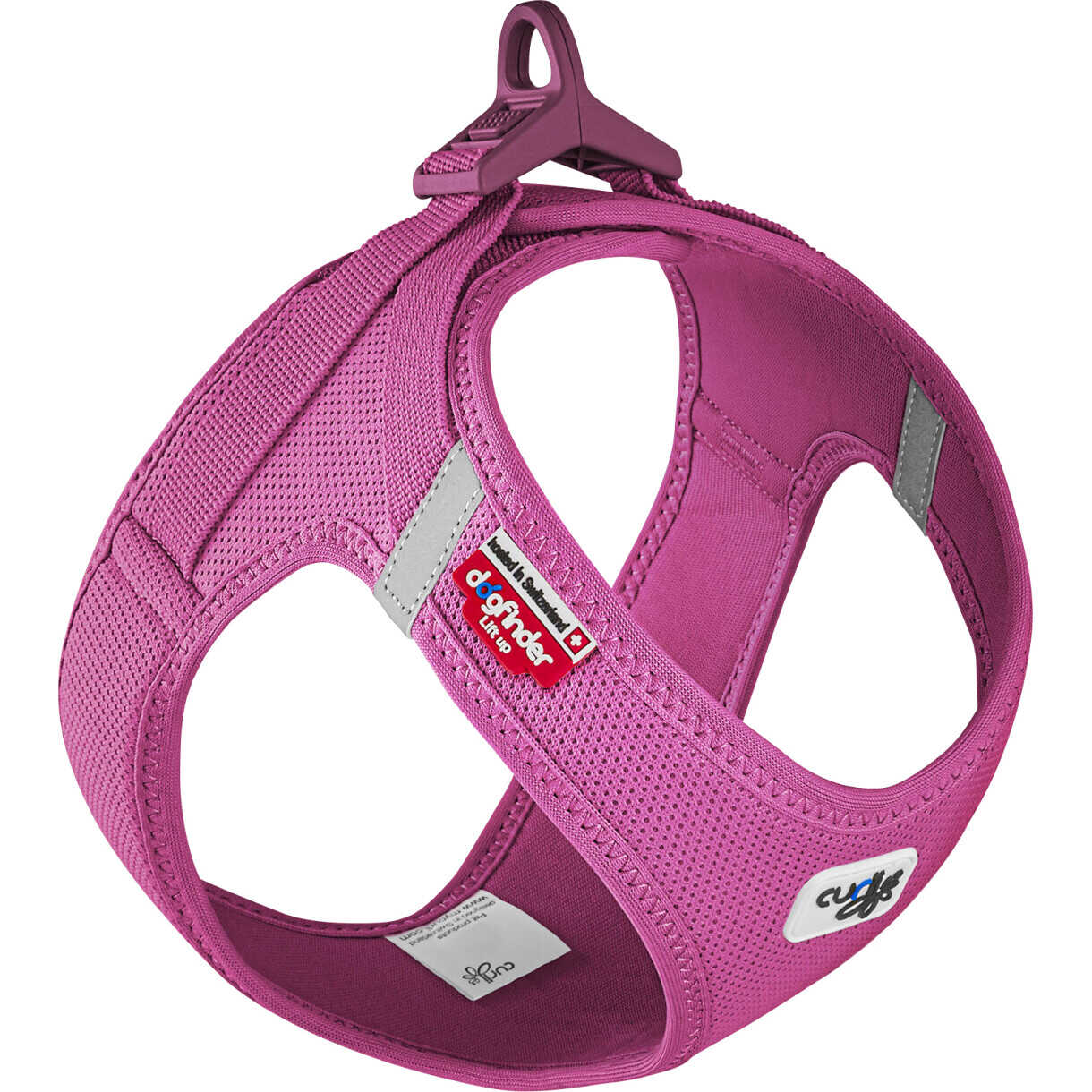 Curli Vest hundesele Clasp Air-Mesh - til mindre hunde mellem 1,5 og 18 kg - Fuchsia