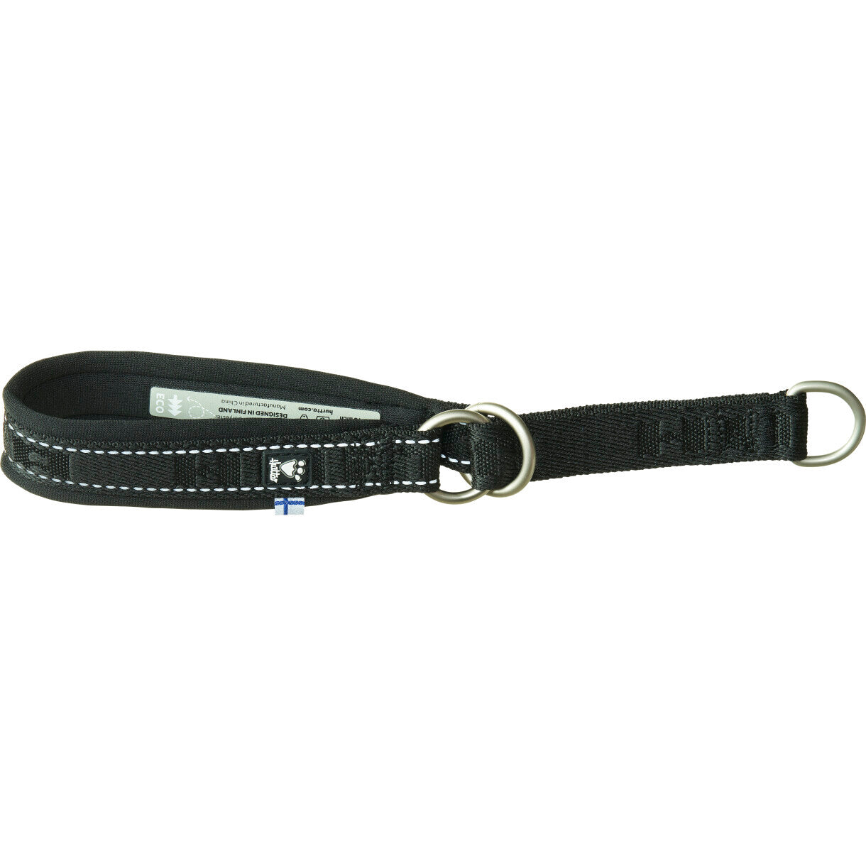 Hurtta Casual ECO half choke hundehalsbånd - Raven