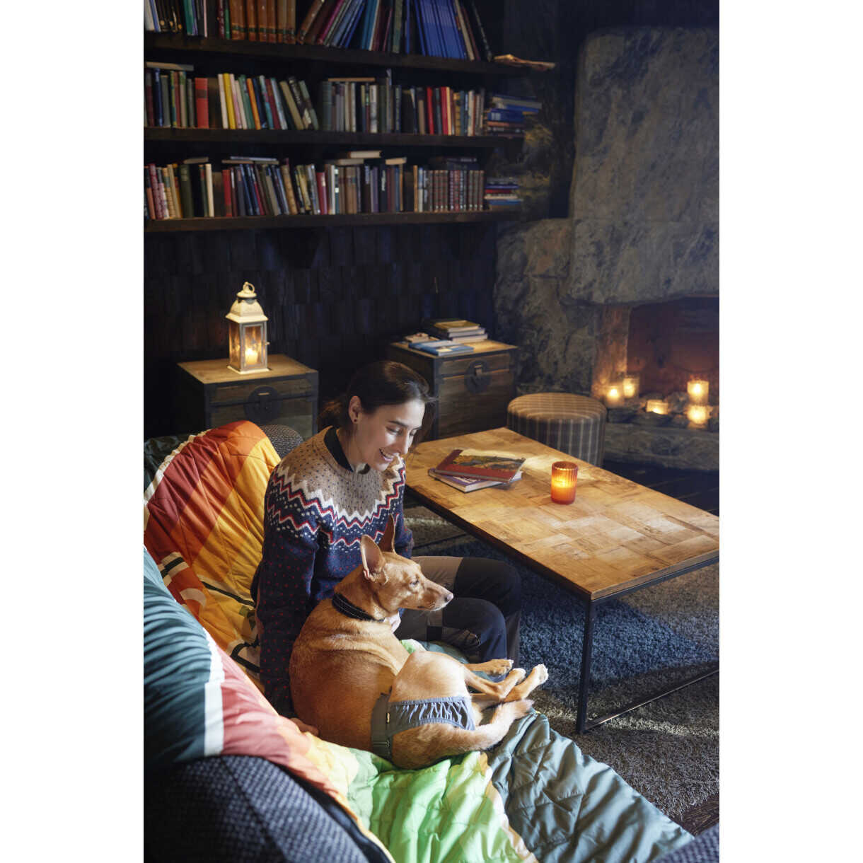 Hurtta Breezy løbetidsbukser ECO til hunhunde, blackberry