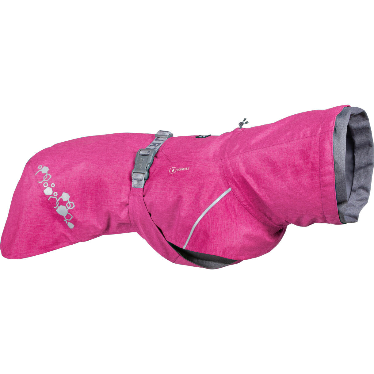 Hurtta Monsoon II ECO hundefrakke - Ruby