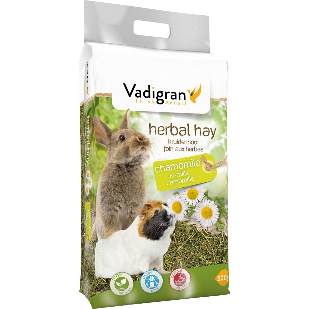 VADIBED Hø med urter kamille 500 gr
