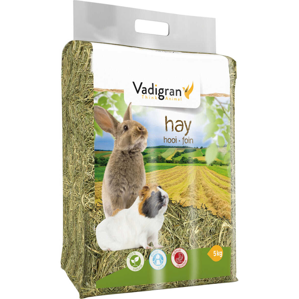 Fibre + Bjergeng hø 5 kg