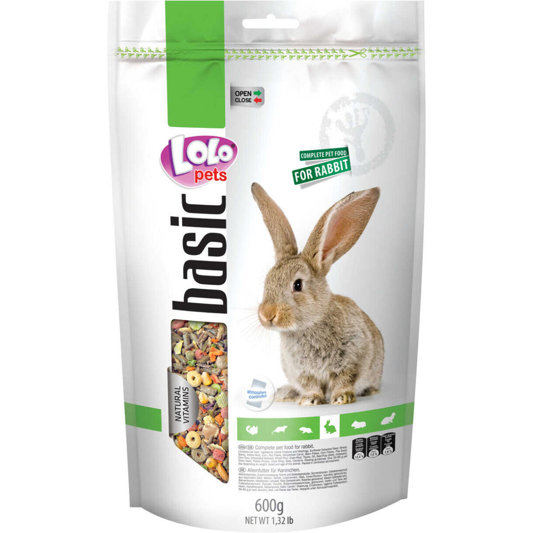 Lolo Pets FOODY PREMIUM fuldfoder til kaniner