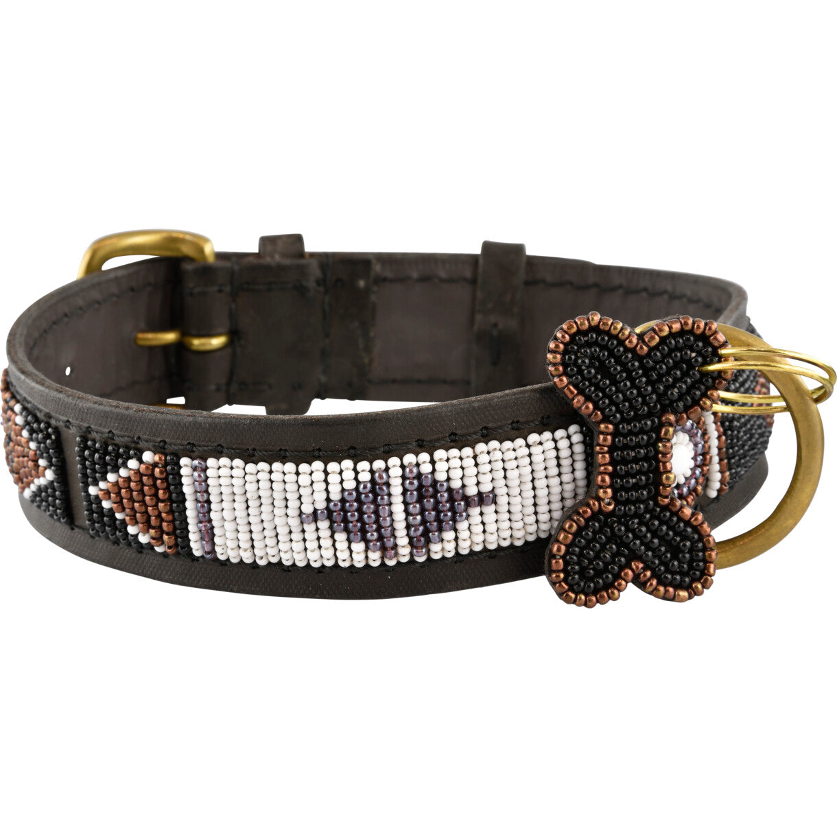 Kampuni håndlavet hundehalsbånd Swahili