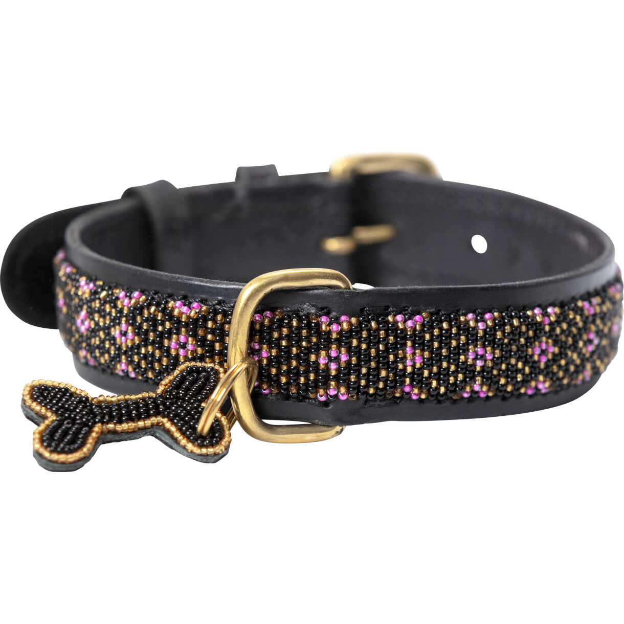 Kampuni håndlavet hundehalsbånd Faraja