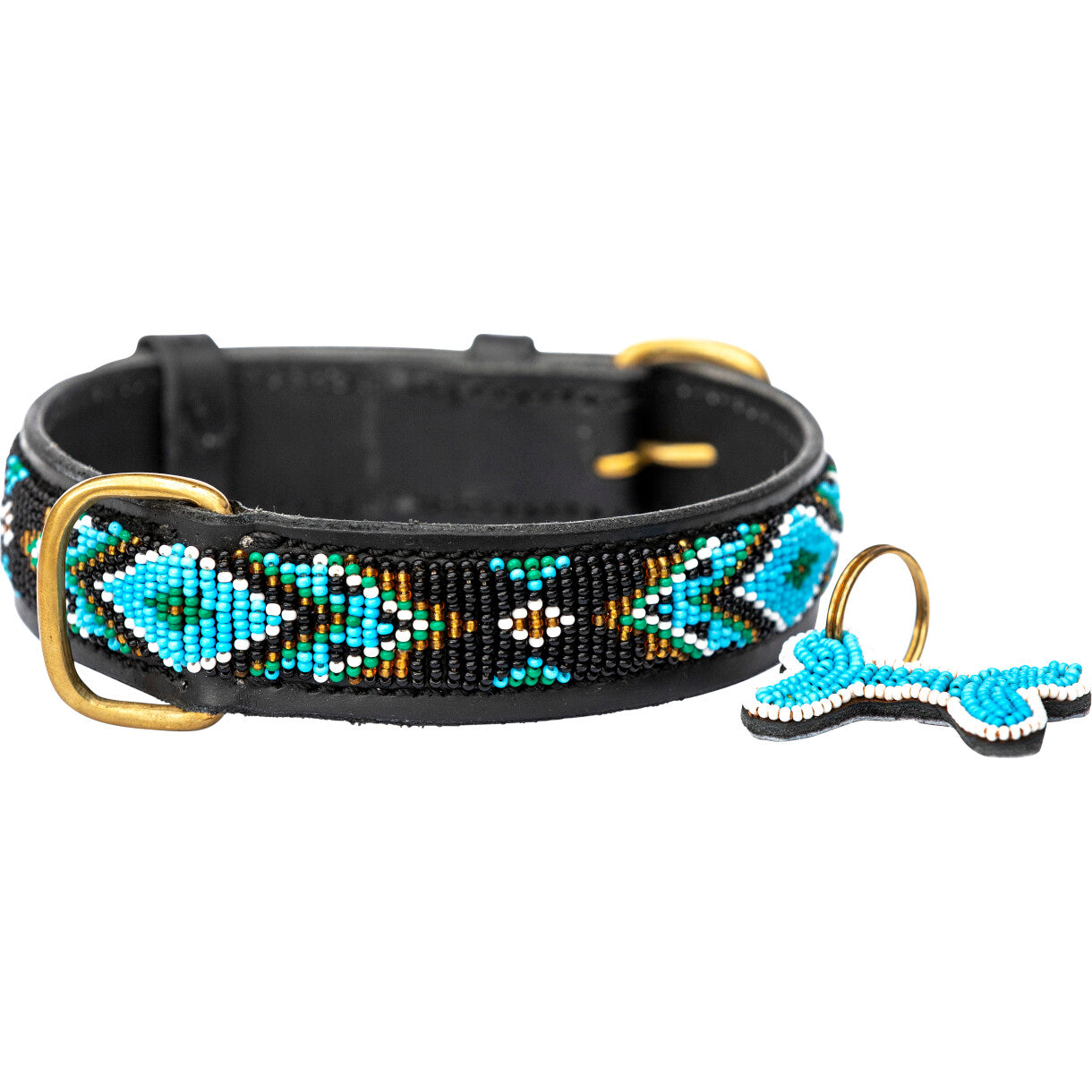 Kampuni håndlavet hundehalsbånd Terese