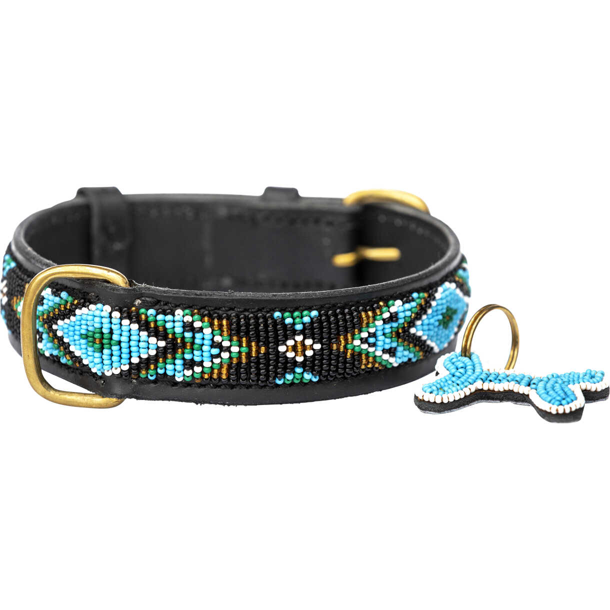 Kampuni håndlavet hundehalsbånd Terese