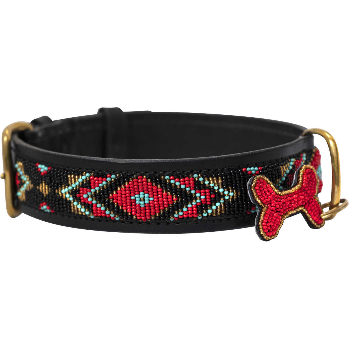 Kampuni håndlavet hundehalsbånd Terese