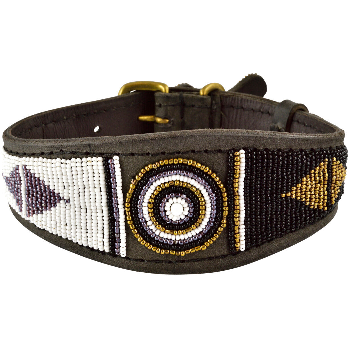 Kampuni håndlavet hundehalsbånd Lucher Swahili