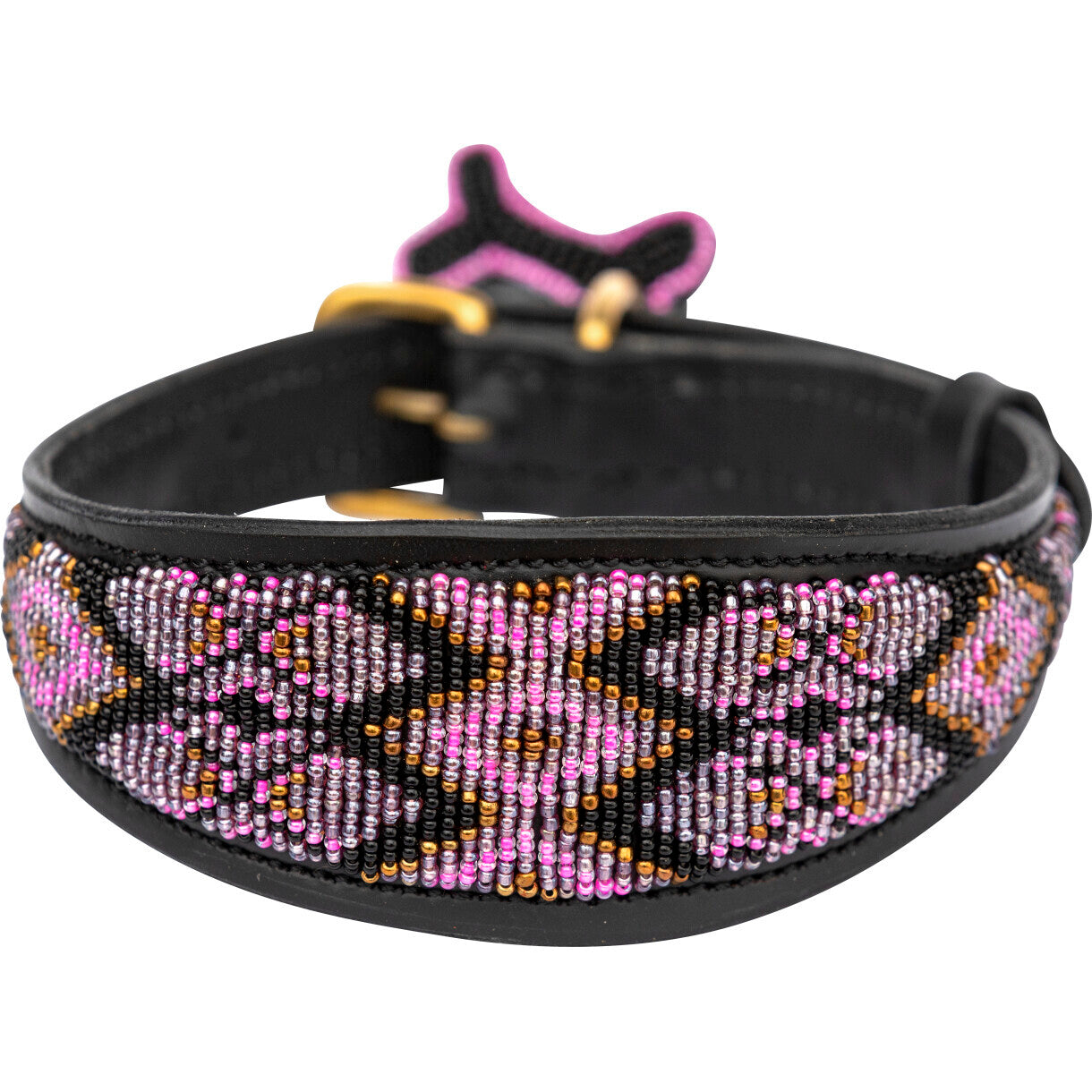 Kampuni håndlavet hundehalsbånd Lucher Ombima