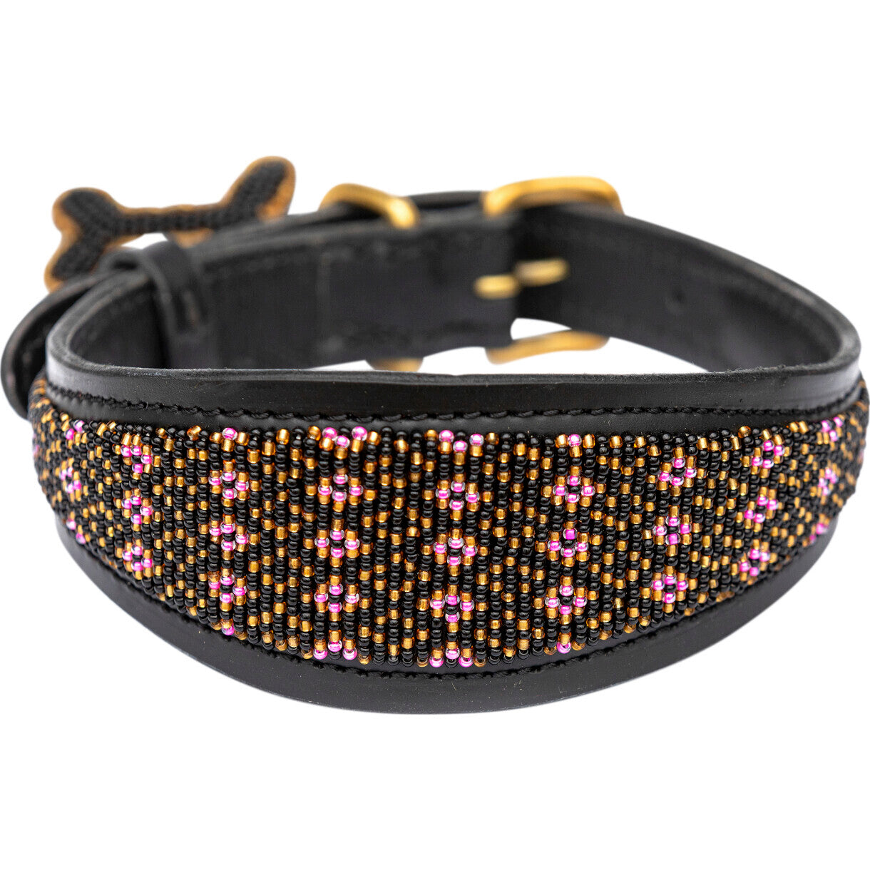 Kampuni håndlavet hundehalsbånd Lucher Faraja