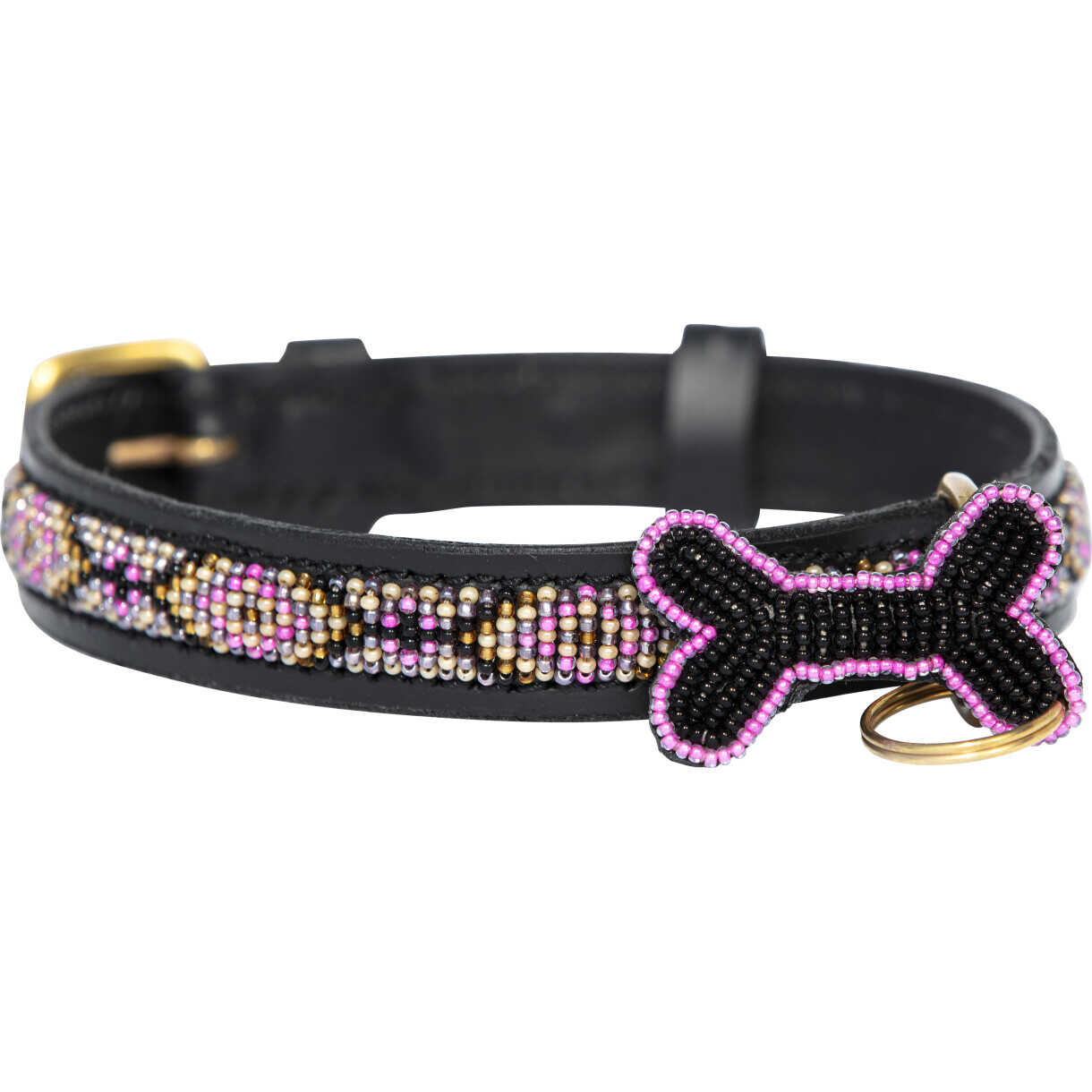 Kampuni håndlavet hundehalsbånd Skinny Ombima