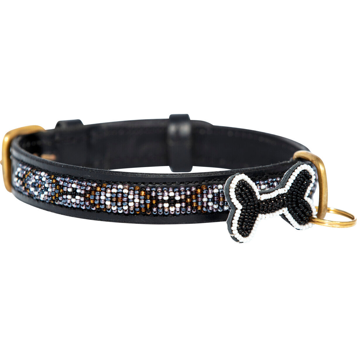 Kampuni håndlavet hundehalsbånd Skinny Ombima