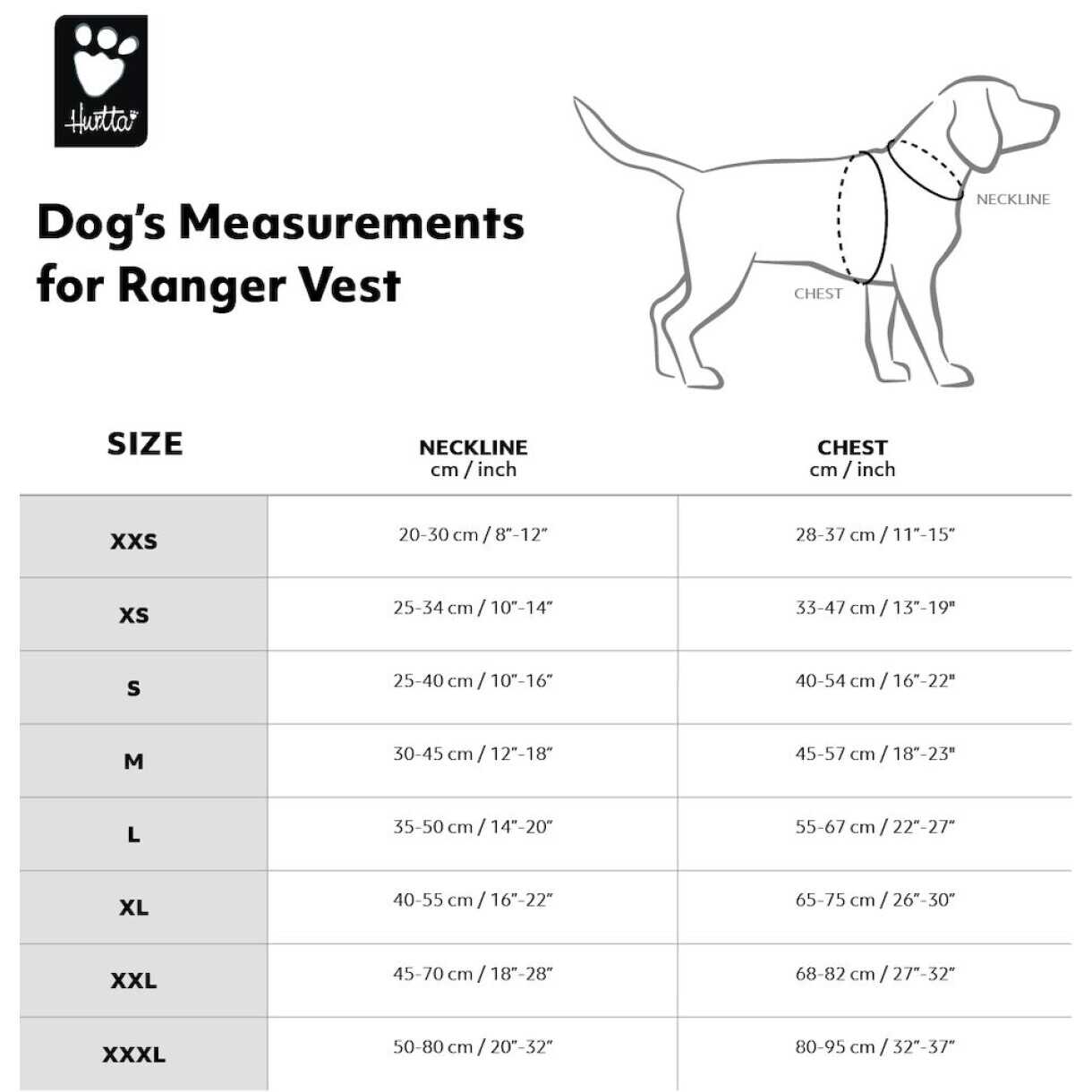 Hurtta Ranger hundevest - Orange