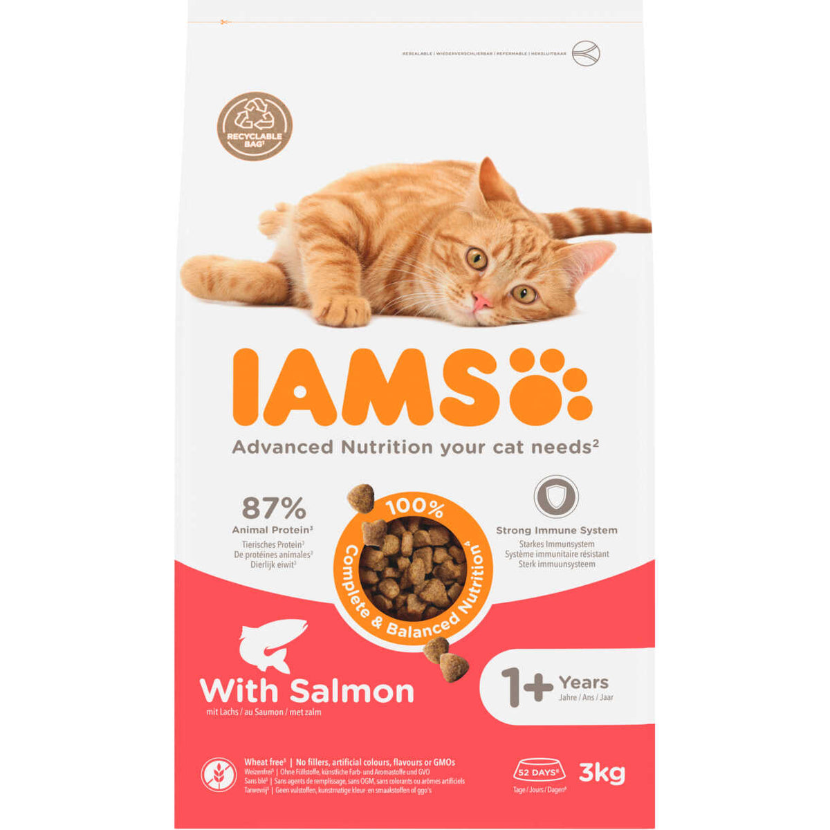 IAMS CAT Vitality Adult laks