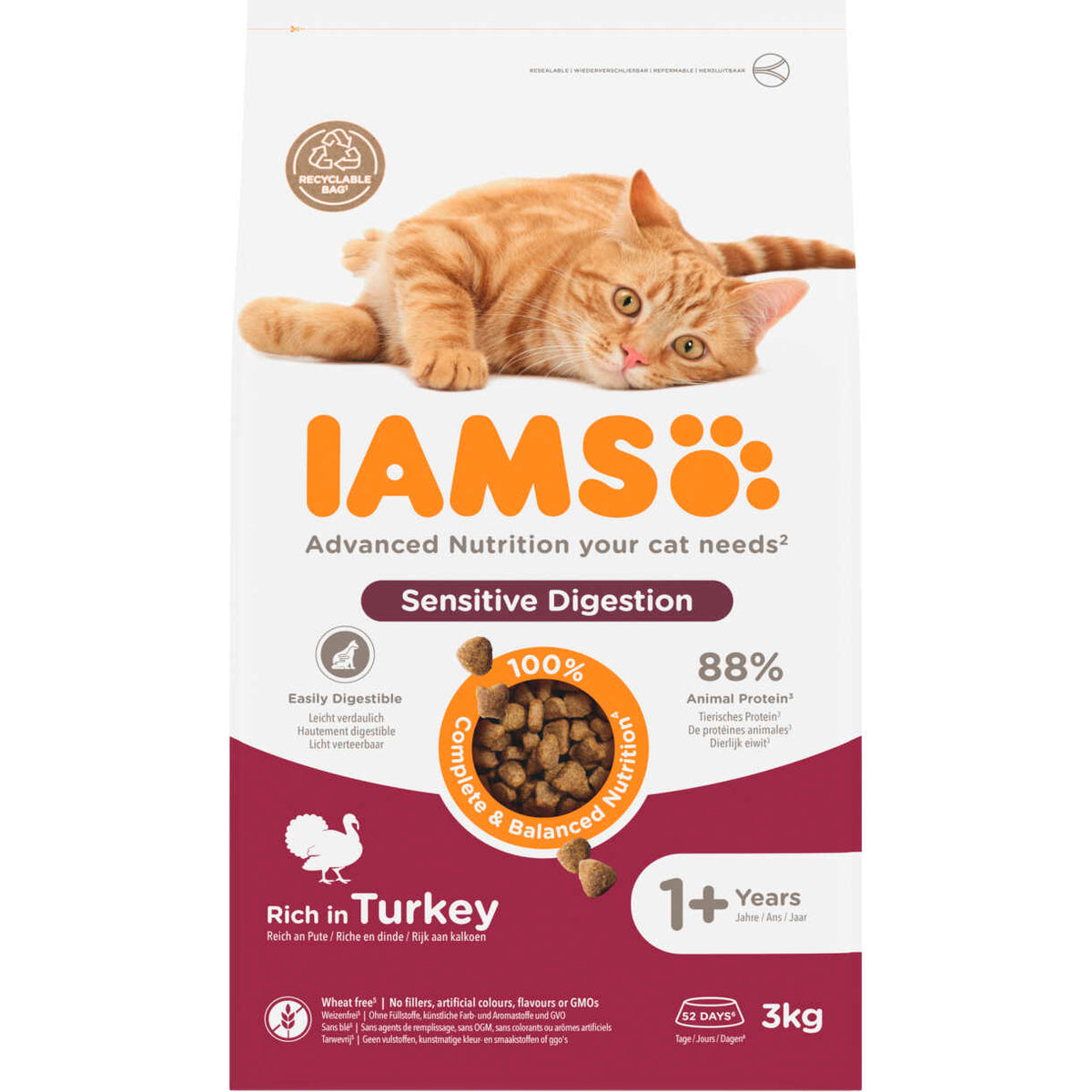 IAMS CAT Vitality Adult/Senior Sensitive Digestion