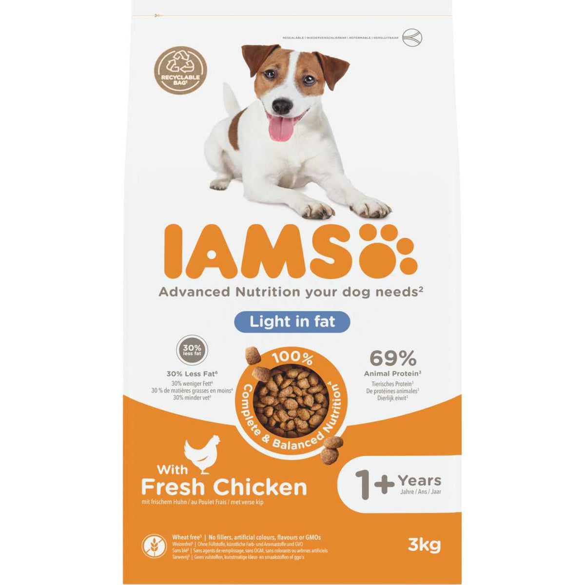 IAMS Adult Light in fat med kylling