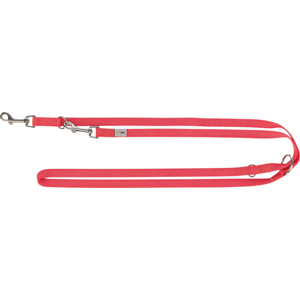 Jolly Paw justerbar hundeline, 2 m Salmon