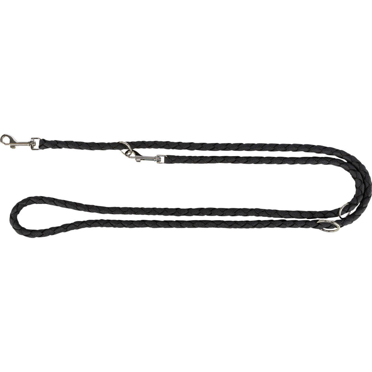 Jolly Paw justerbar hundeline, flettet