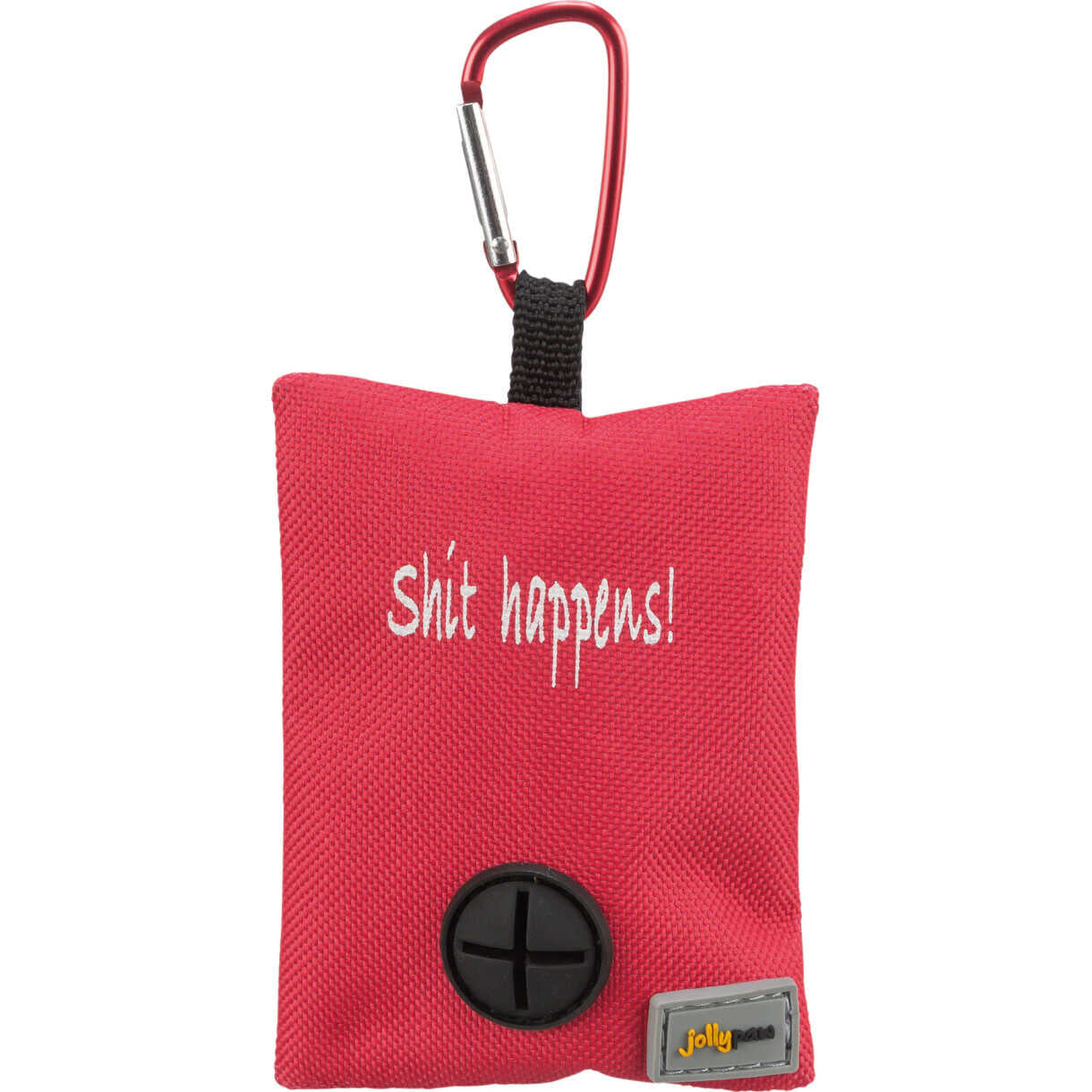 Jolly Paw Høm Høm pose dispenser "Shit happens!" 1 x 20 bags Assorterede farver