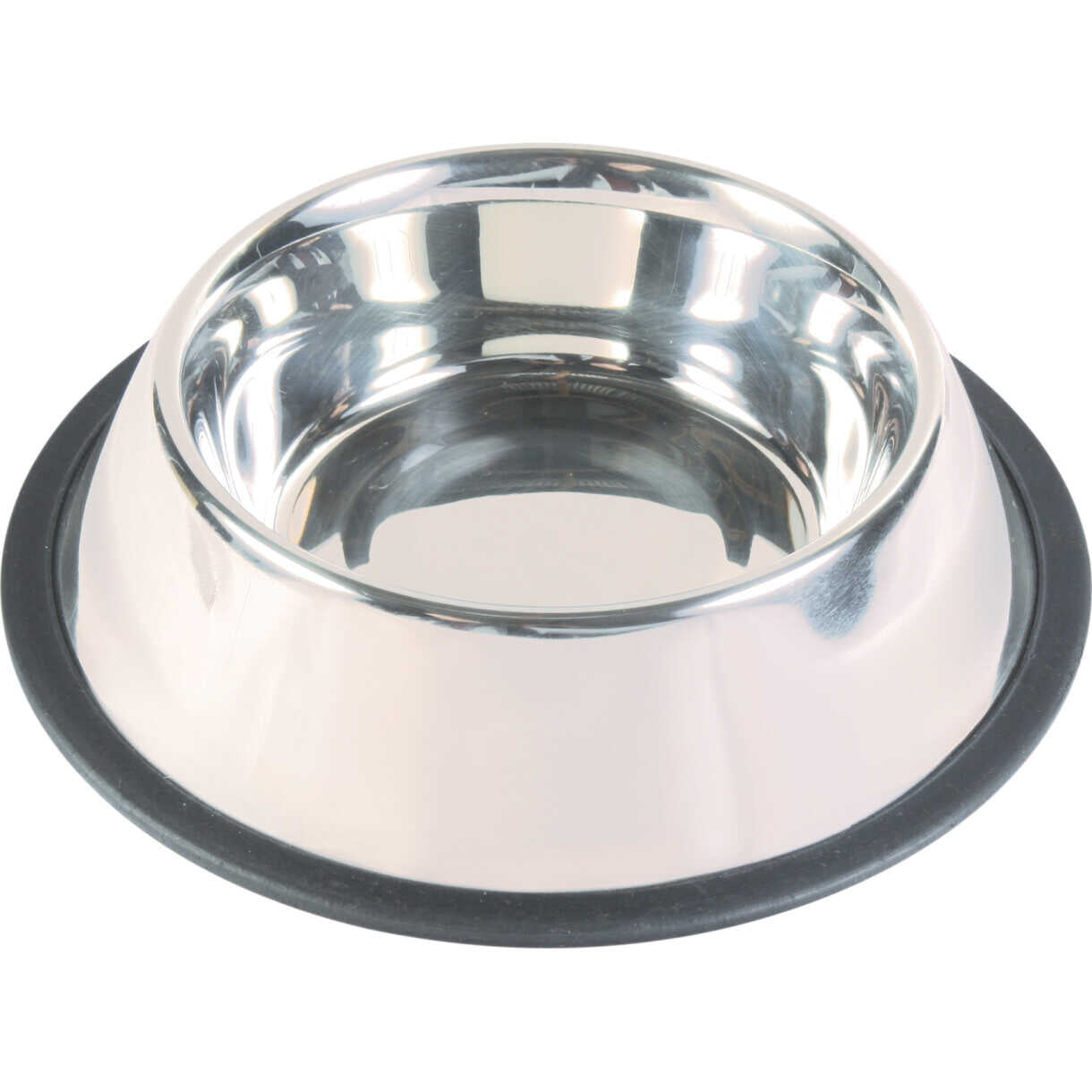 Jolly Paw Rustfri stålskål med gummiring