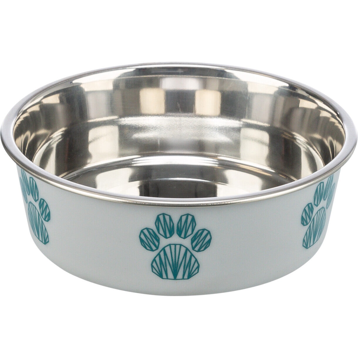Jolly Paw Rustfri stålskål med plastbelægning
