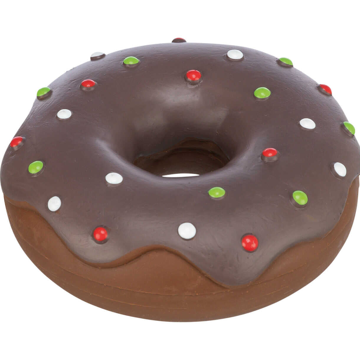 Jolly Paw latex donut med lyd ø12 cm Assorterede farver