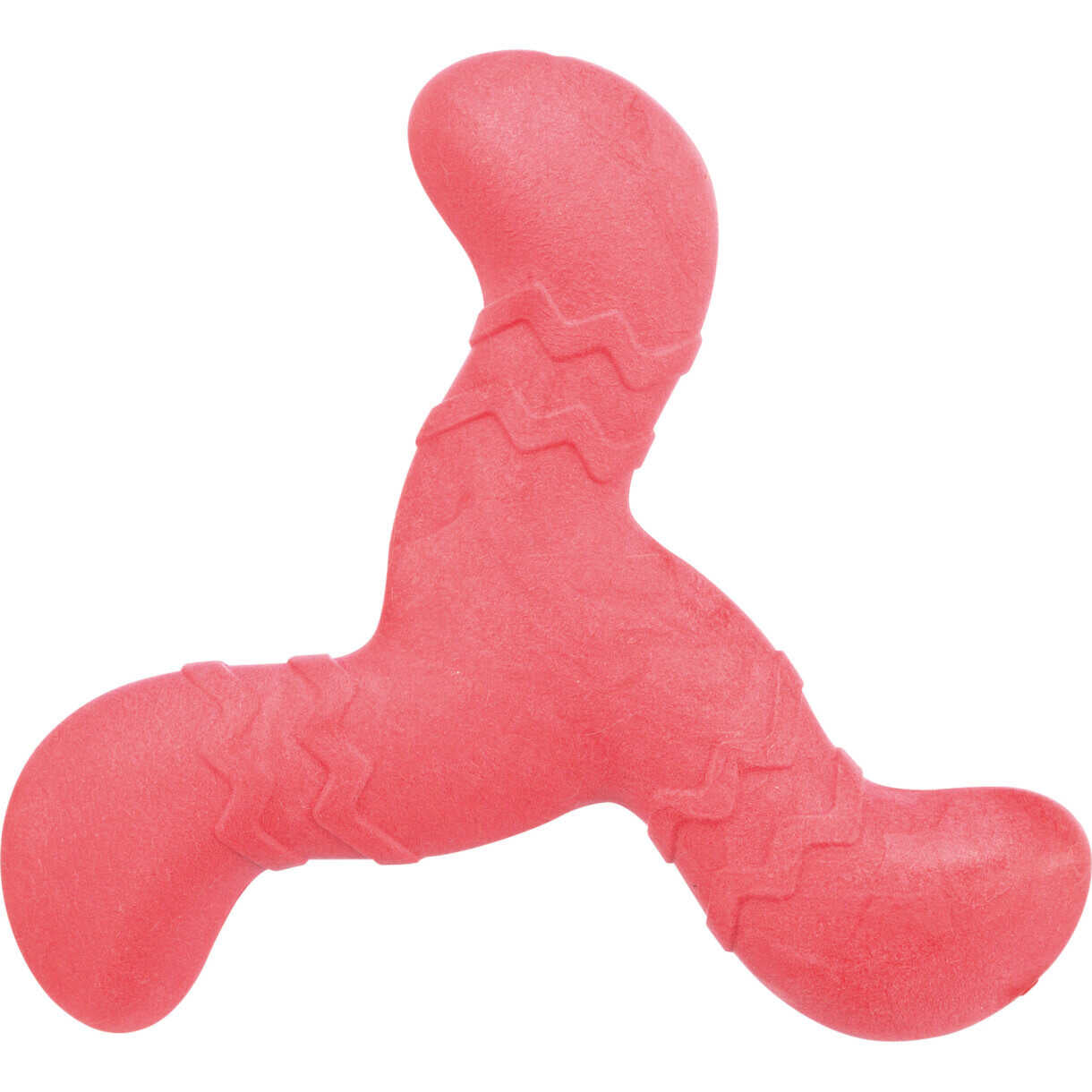 Jolly Paw Boomerang, TPR, 17 cm 17 cm Rød