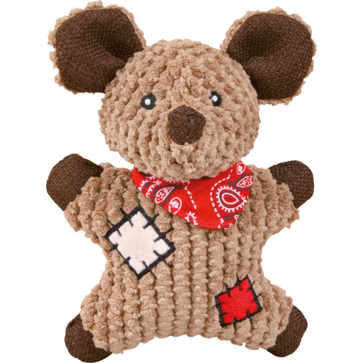 Jolly Paw Mus tøjdyr med jute 19 cm