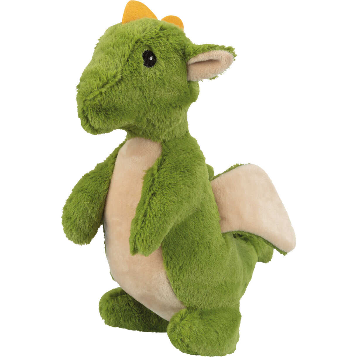 Jolly Paw Drage, plys, med lyd 28 cm Grøn