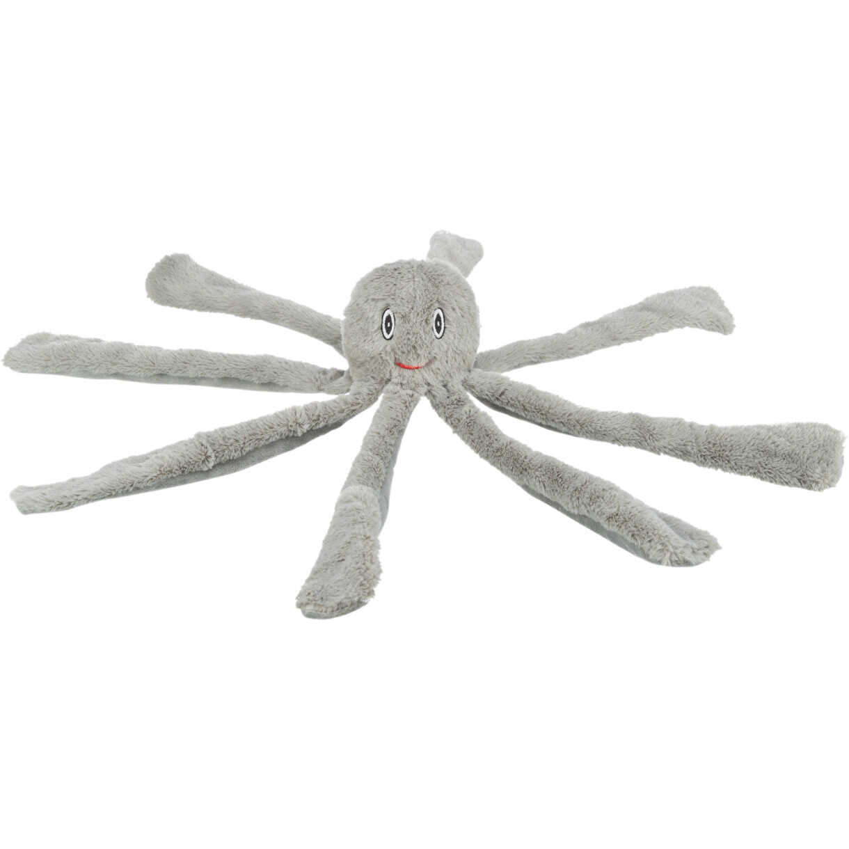 Jolly Paw Octopus, plys med raslende folie 32 cm Grå