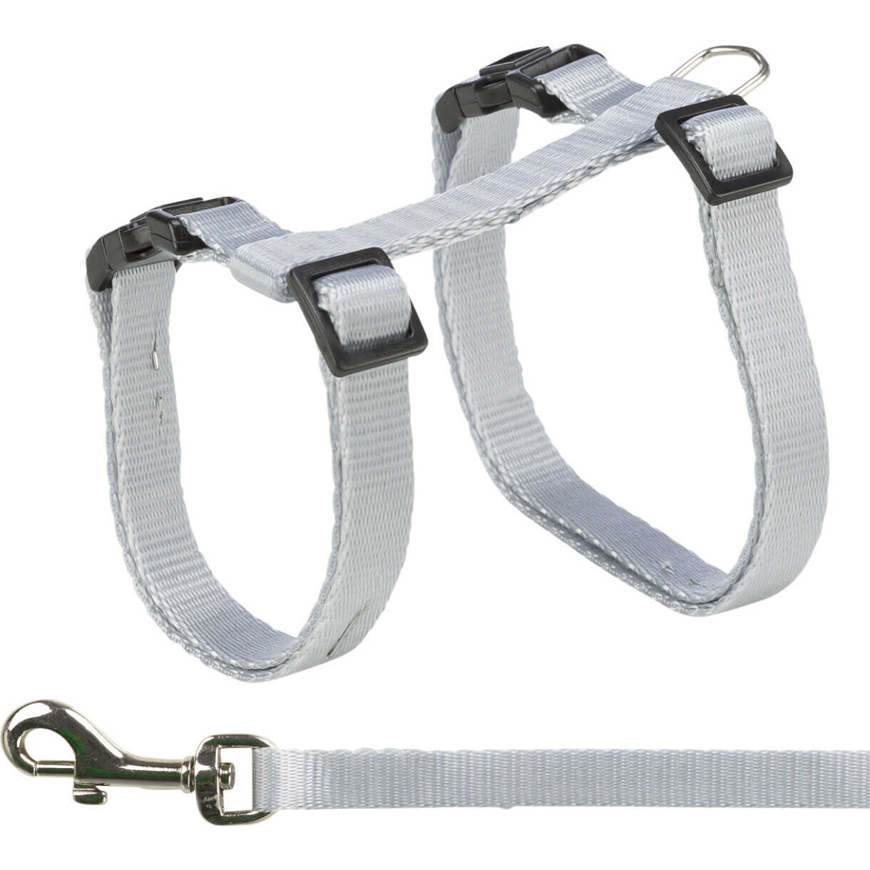 Jolly Paw Kattesele med line Sele: 26-43 cm/10 mm, Line: 1,2 m Assorterede farver
