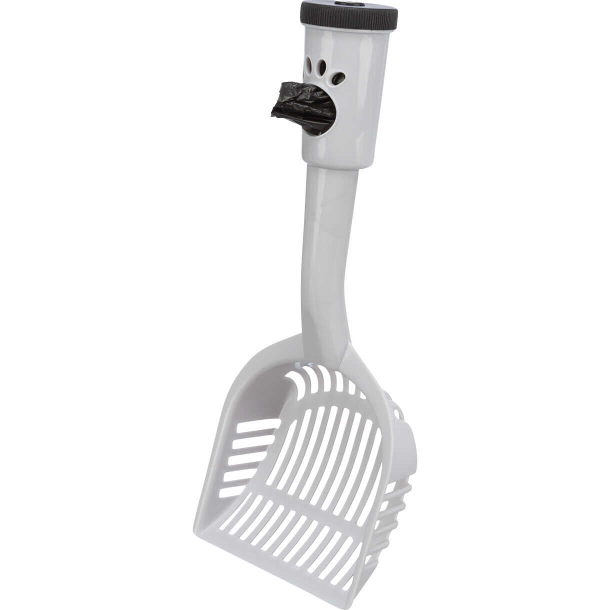 Jolly Paw Kattegrusskovl med affaldsposer M: 38 cm Assorterede farver