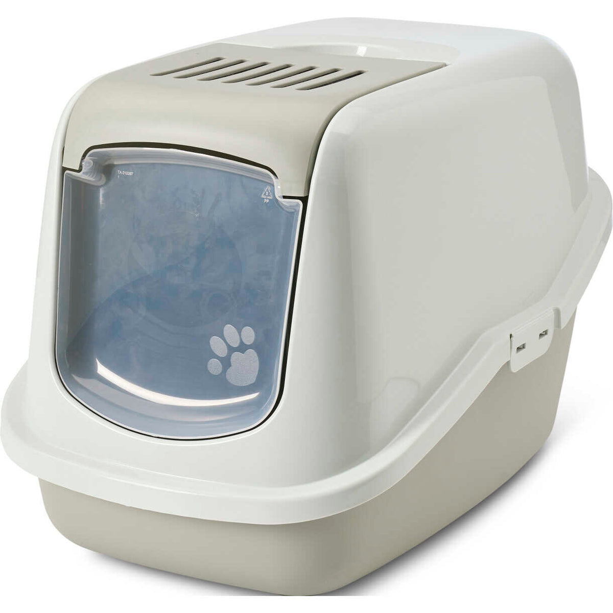Savic kattetoilet Nestor 56 x 39 x 38,5 cm beige/brungrøn