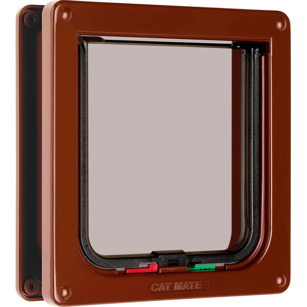 Petmate 4-vejs låsbar kattedør - 19,2 x 20,0 cm