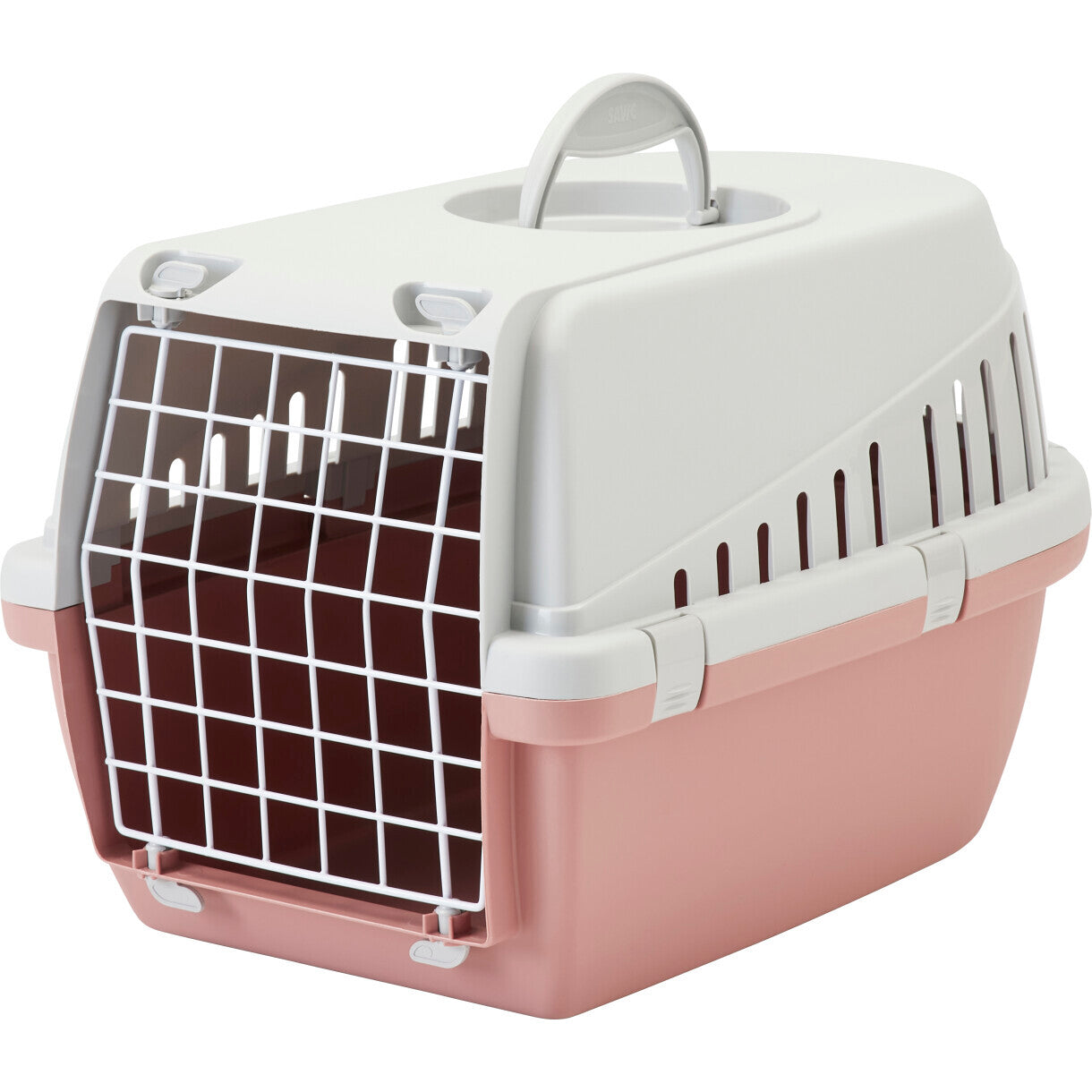 Savic Trotter 1 transportkasse til katte og hunde, 49x33x30 cm, antik rosa