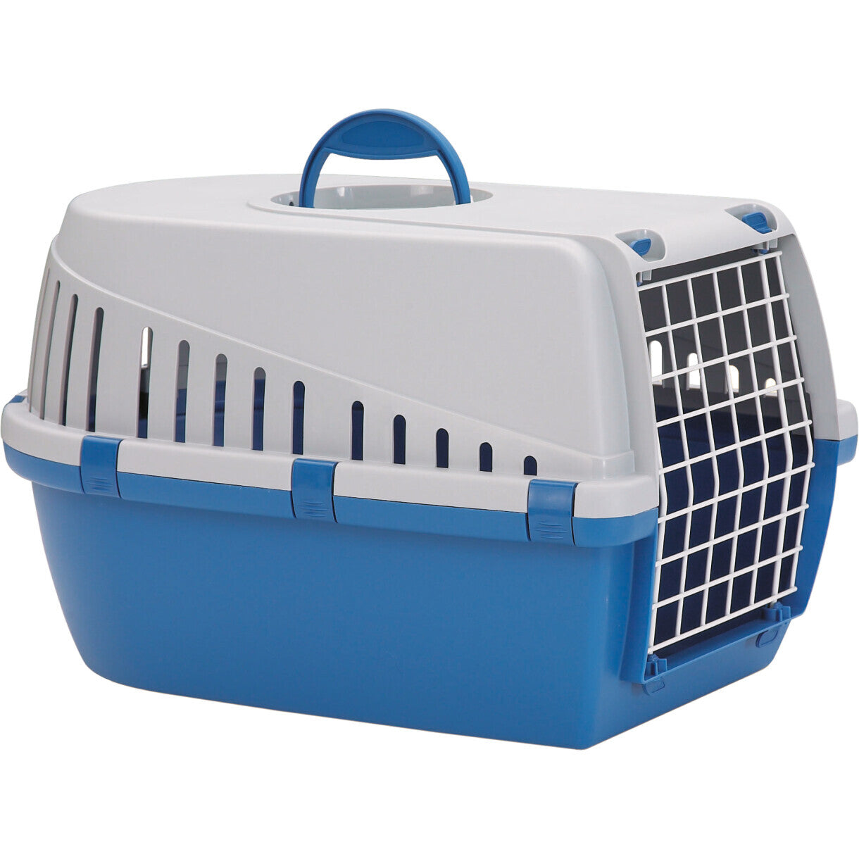 Hunde og katte transportbox - Trotter 3 - 60,5x40,5x39 cm - IATA fly godkendt - Blå