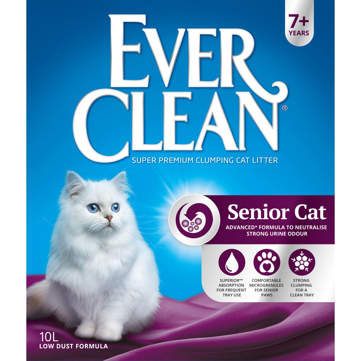 Ever Clean kattegrus til Senior katten
