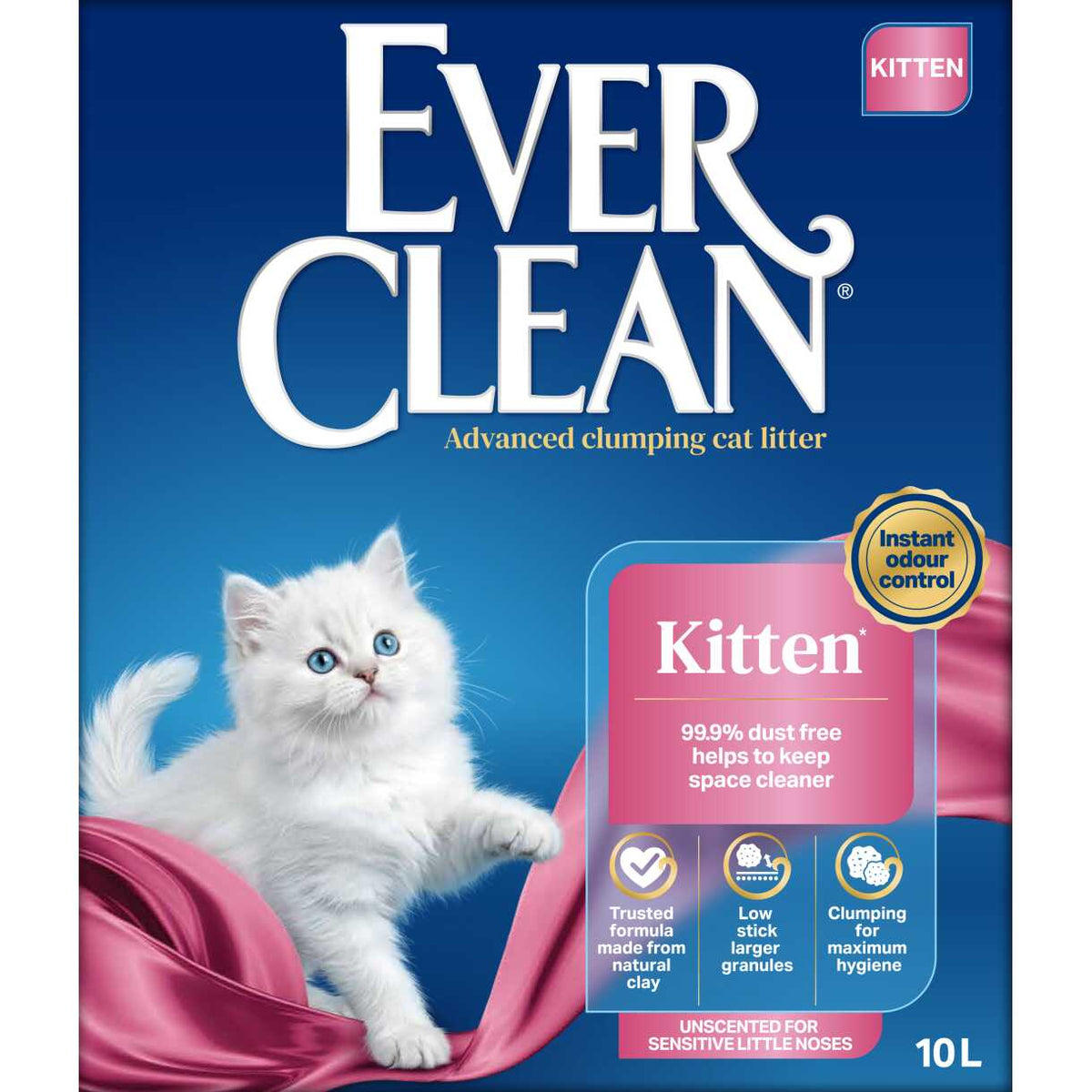 EverClean Kattegrus til killinger - 10 liter